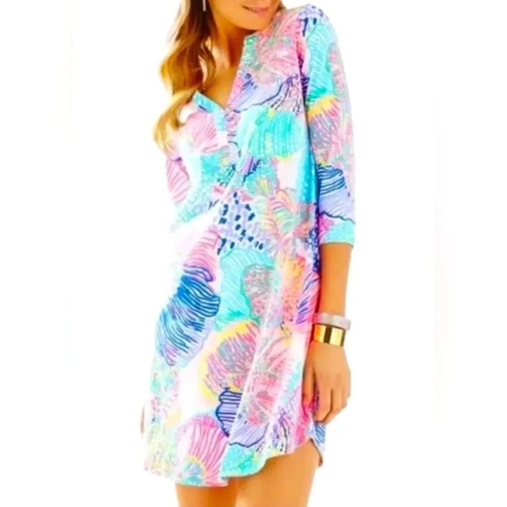 Lilly Pulitzer Ali Dress Multi Roar of the Sea